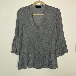 Maven West 100% Linen Top SMALL